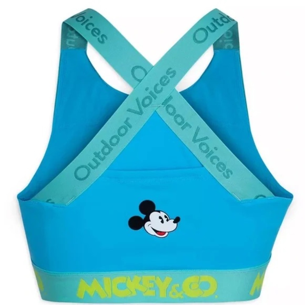 NWT DISNEY X OUTDOOR VOICES SPORTS BRA